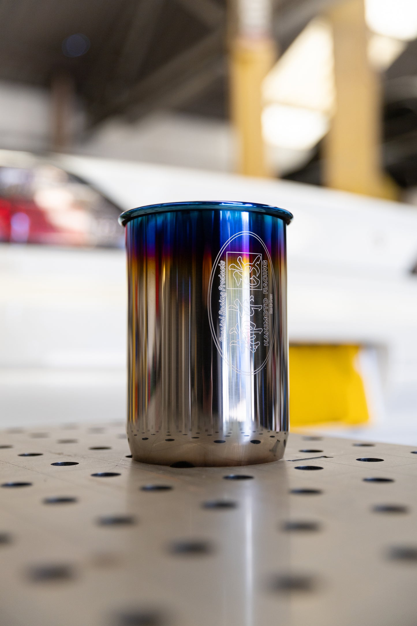 Kakimoto 4" titanium tailpipe